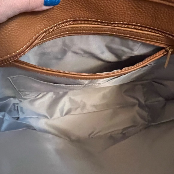 NWOT Thirtyone Blue & White Tote - Picture 5 of 8